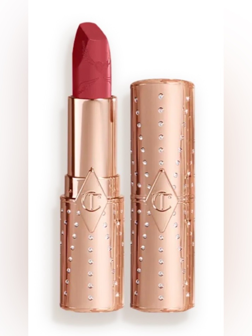 Charlotte Tilbury Rose Red Luxe Satin Lipstick
